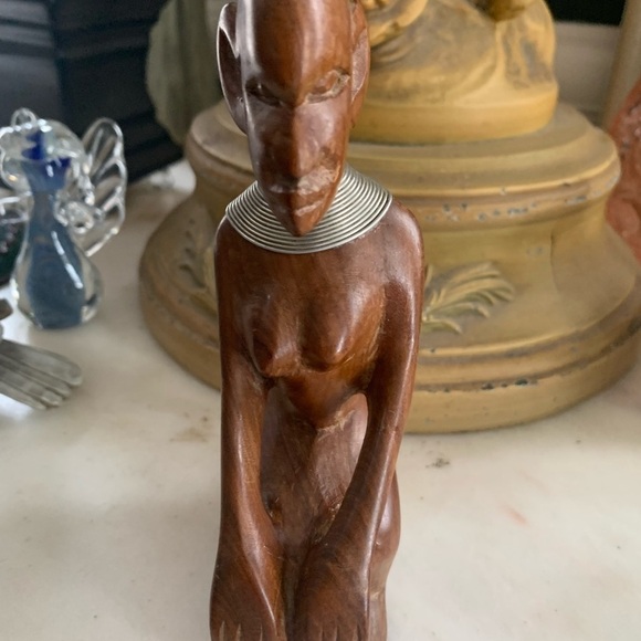 Hand Carved from Kenya Figure Statue - Picture 2 of 5